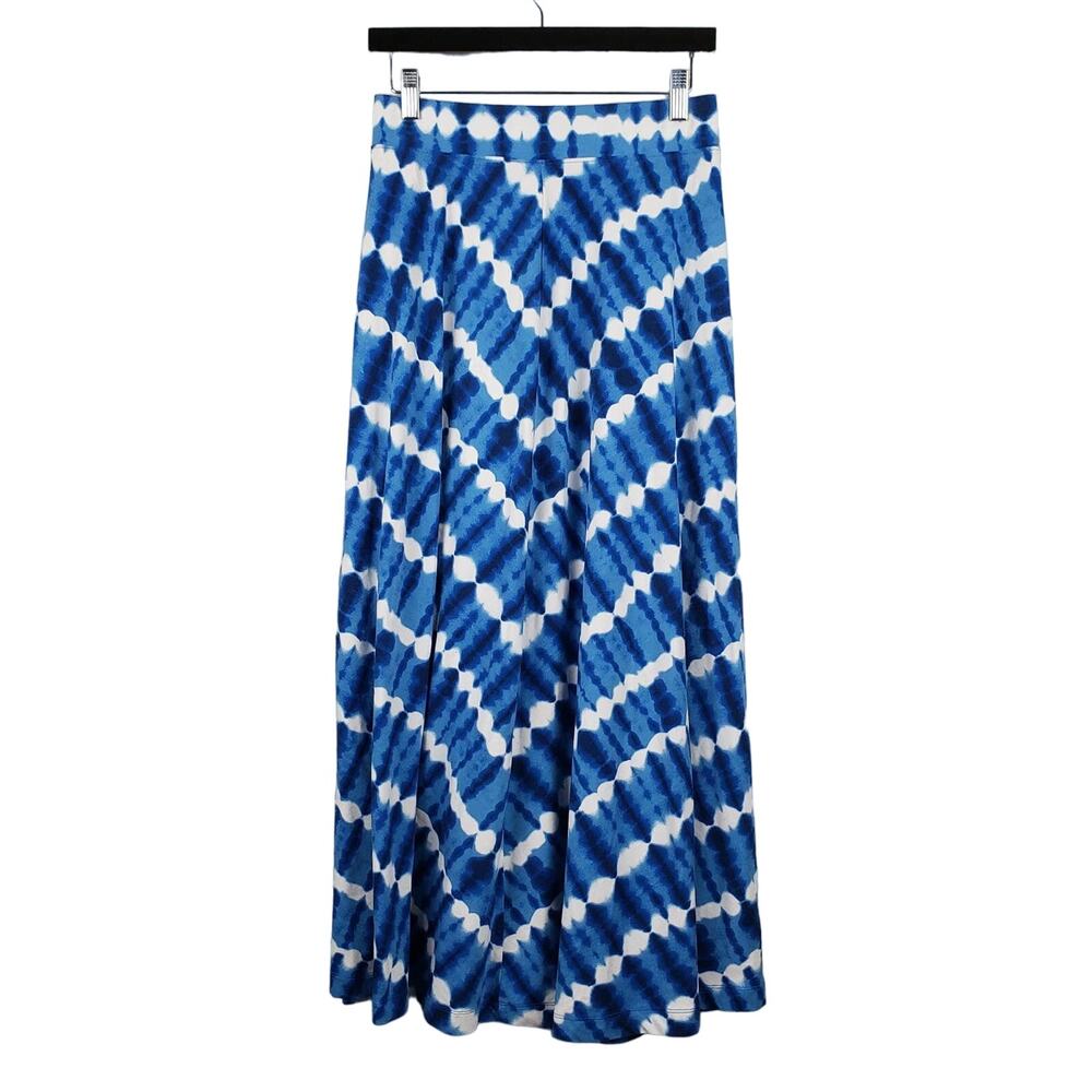 Lands End Tie Dye Maxi Skirt - M